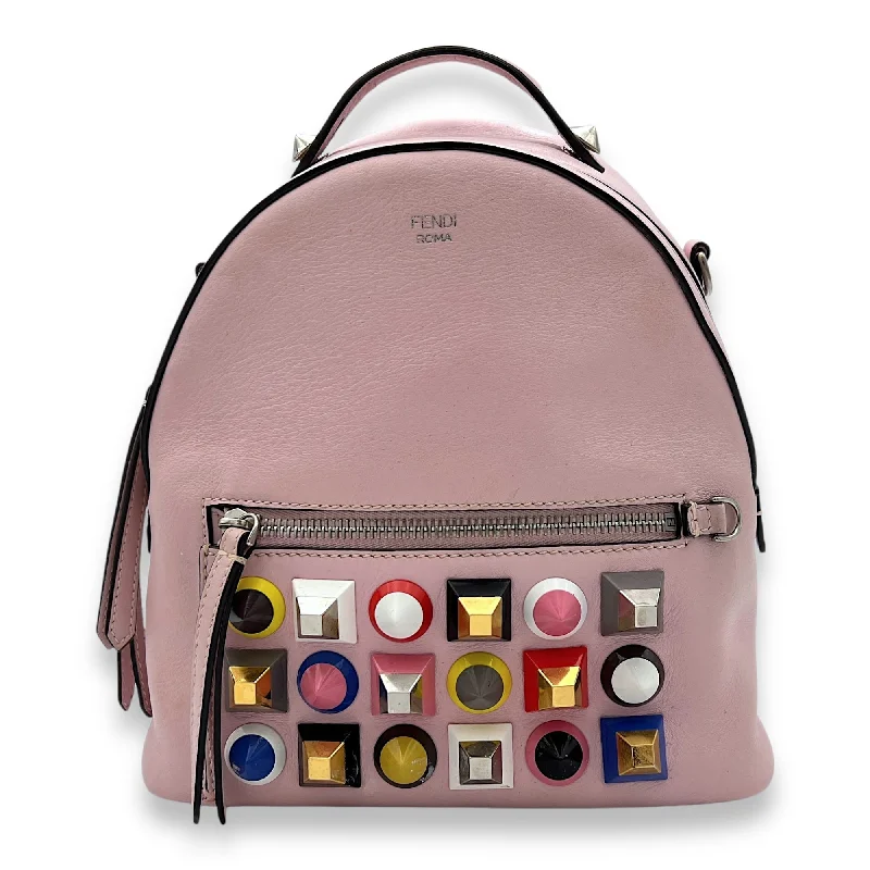 Casual Fashion Studs Crossbody bag in Calfskin, Silver Hardware