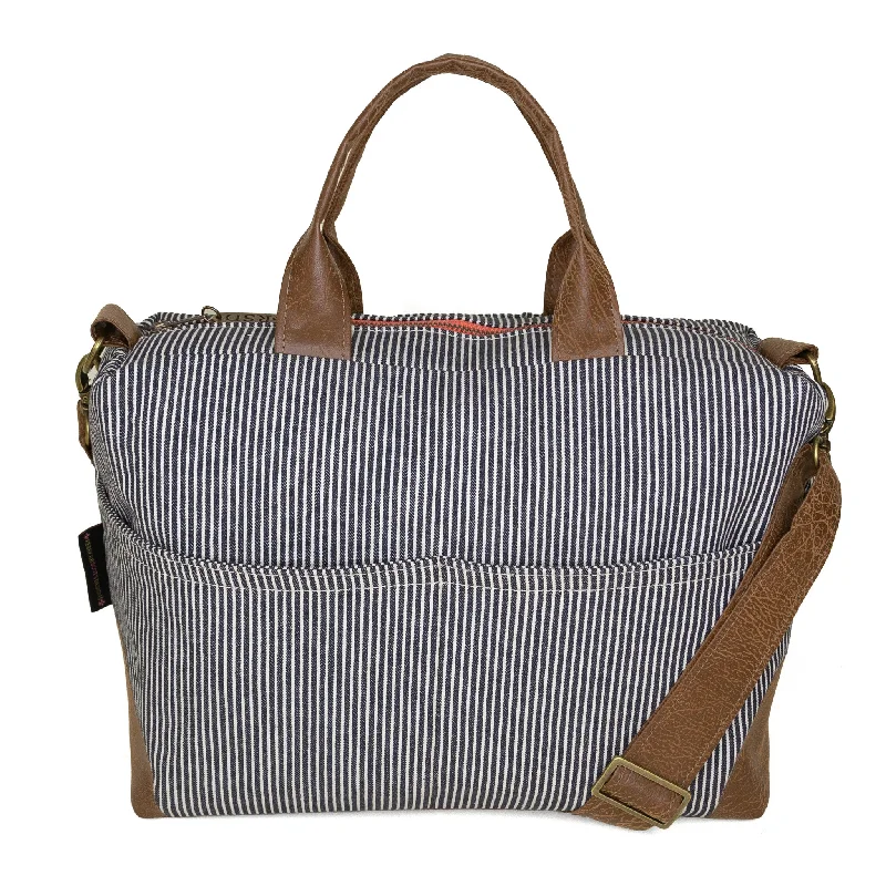 Unbeatable Prices Poppi Premier Purse: Railroad Stripe