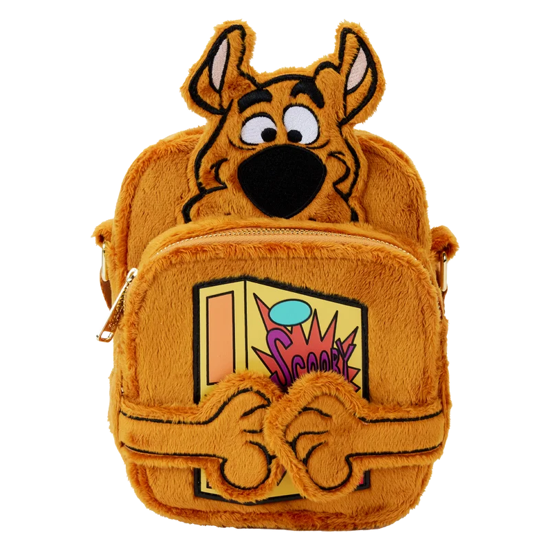 Edgy Bags For Bold And Daring Fashionistas Scooby-Doo Snacks Crossbuddies Cosplay Crossbody Bag with Coin Bag