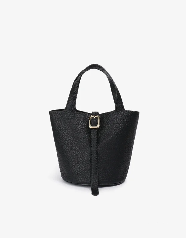 Luxury Bags With Premium Materials And Craftsmanship JOYA BUCKET MINI BLACK
