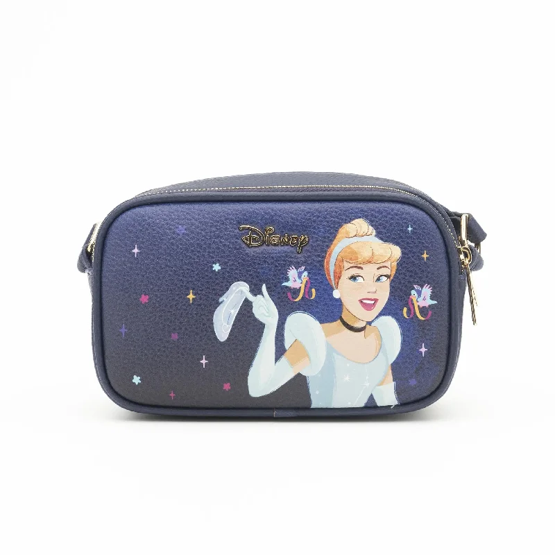 Stylish Bags For Fashion Bloggers Cinderella Double Zipper Crossbody/Shoulder Bag