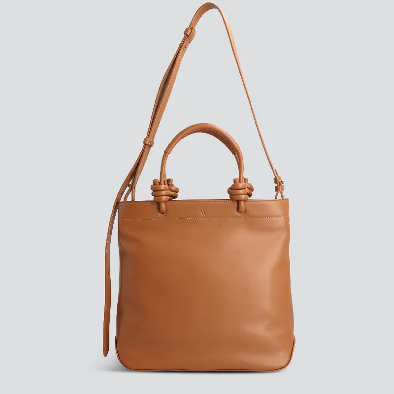 Stylish Looks Mini Loop - nappa cognac