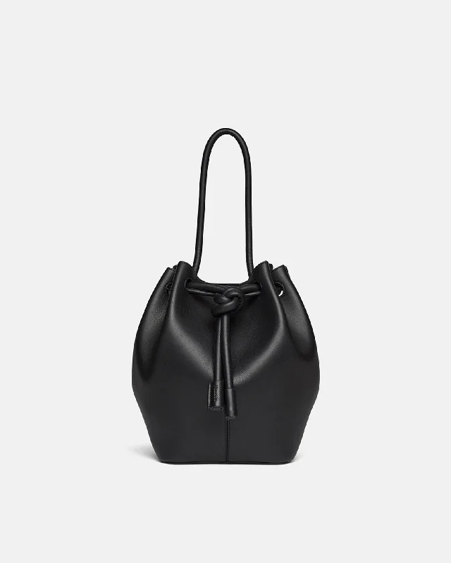 Luxury Bags On Sale Elongated Bucket Medium - Elongated Bucket Bag - Black