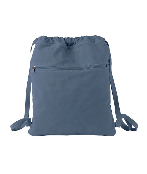 Luxury Bags For Working Professionals 1901 - Authentic Pigment 14 oz. Pigment-Dyed Canvas Cinch Sack