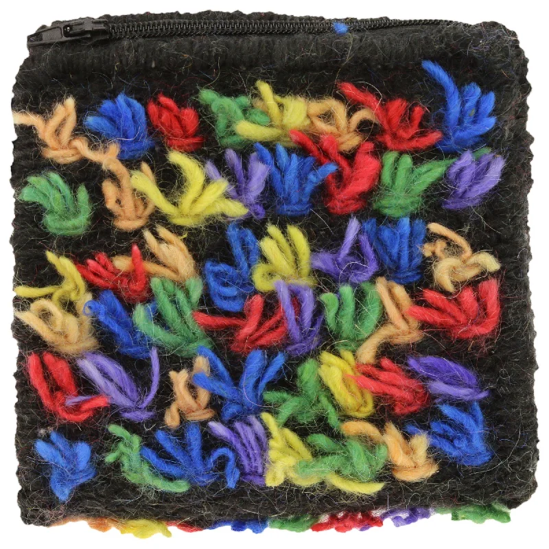 Stylish Bags For Fashion Influencers And Bloggers Fun Fringe Mohair Coin Purse