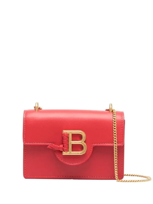 Stylish And Affordable Bags For Every Occasion Balmain Red B-Buzz mini Bag