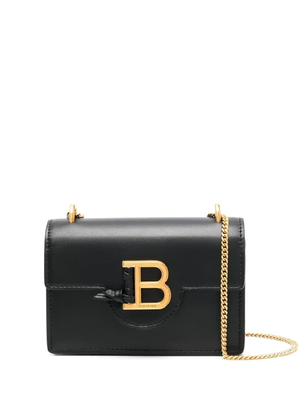 Durable And Fashionable Bags For Daily Use Balmain Black B-Buzz mini Bag