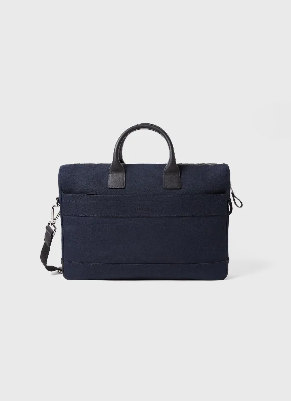 Sleek And Seasonal Sale Bags Briefcase in Navy