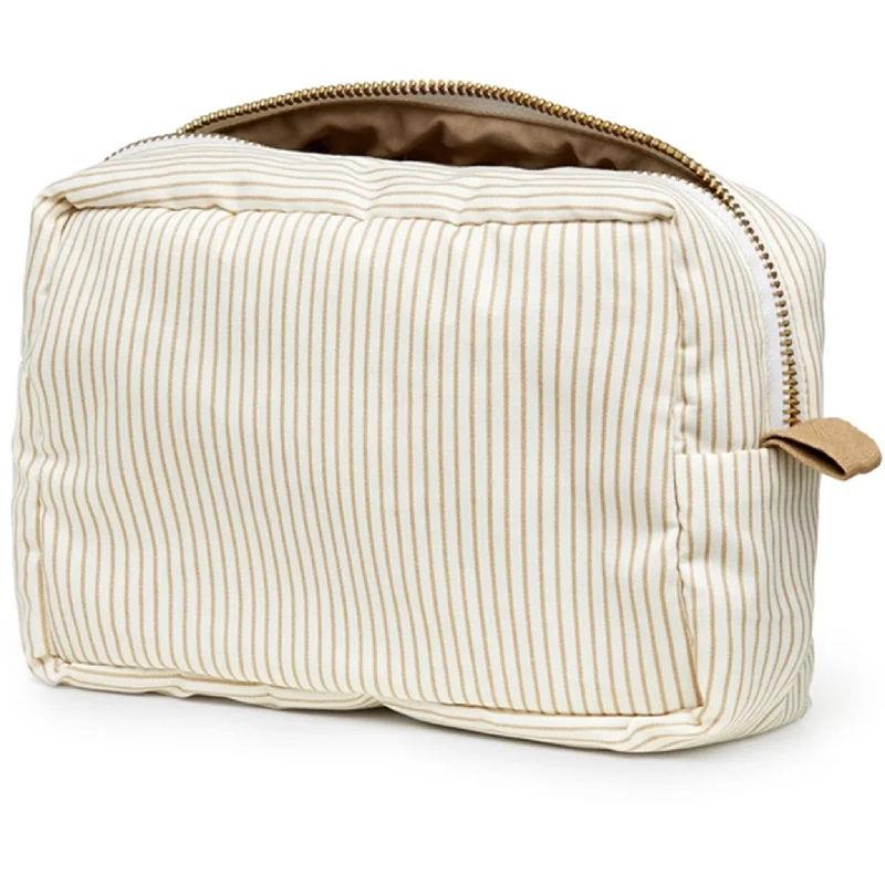 Festival Bags For Concerts And Events Cam Cam Copenhagen Makeup Purse Classic Stripes Camel