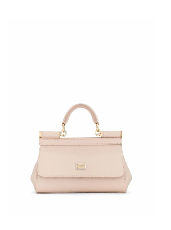 Professional Bags With Office Discounts Dolce & Gabbana Sicily leather mini bag