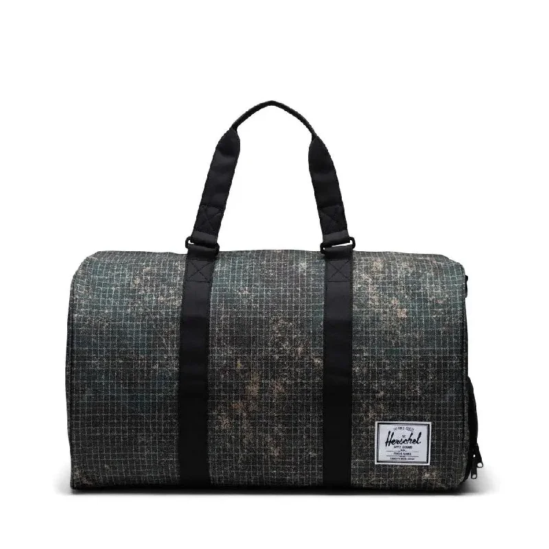 Bags For College Students On A Budget Eco Novel Duffle (Forest Grid)