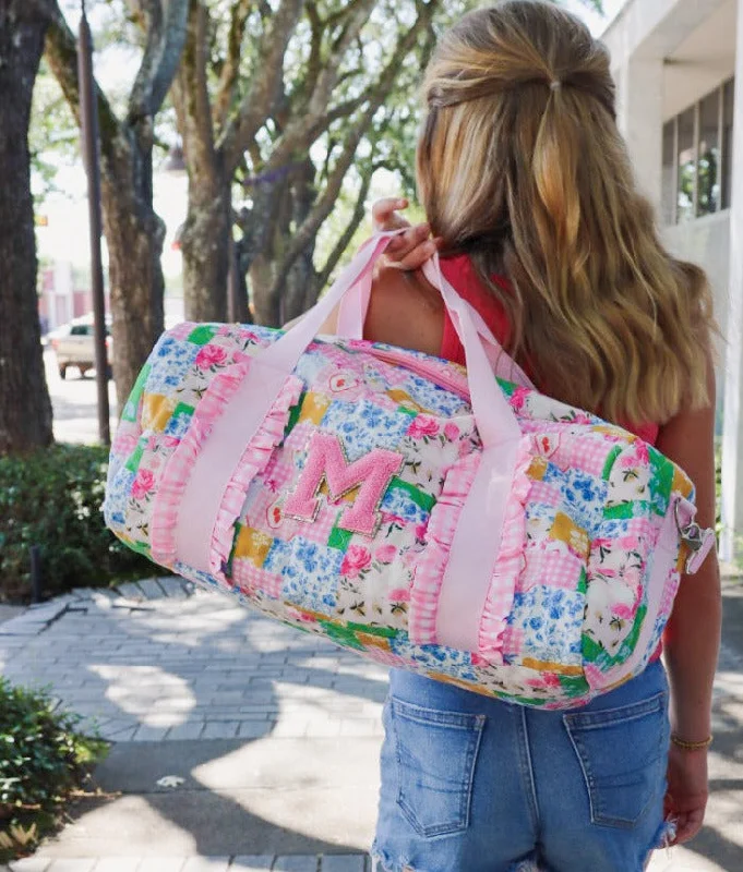 Designer Bags For Luxury Collectors With Offers Everyday Duffle - Quilted Flower