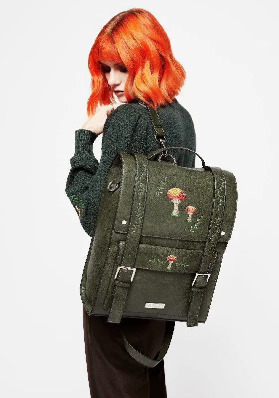 Seasonal Clearance Bags For Summer Fable Satchel in Juniper