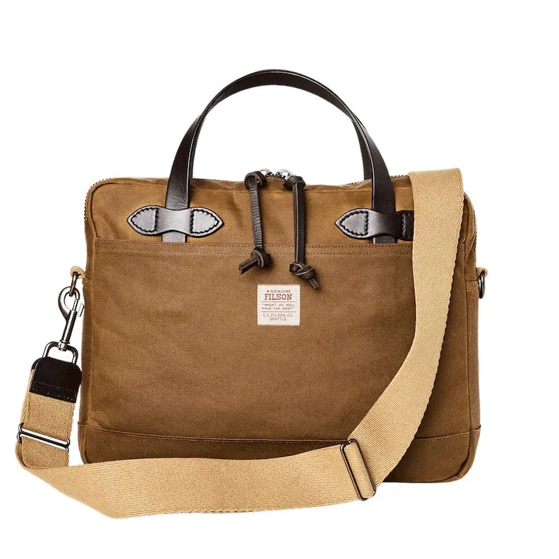 Romantic Valentine's Day Bags With Promotions Filson Tin Cloth Compact Briefcase