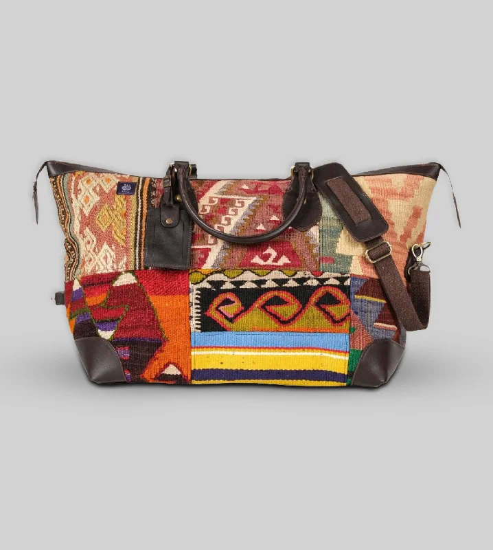 Scratch-Resistant And Luxury Sale Bags Kilim Weekender Bag