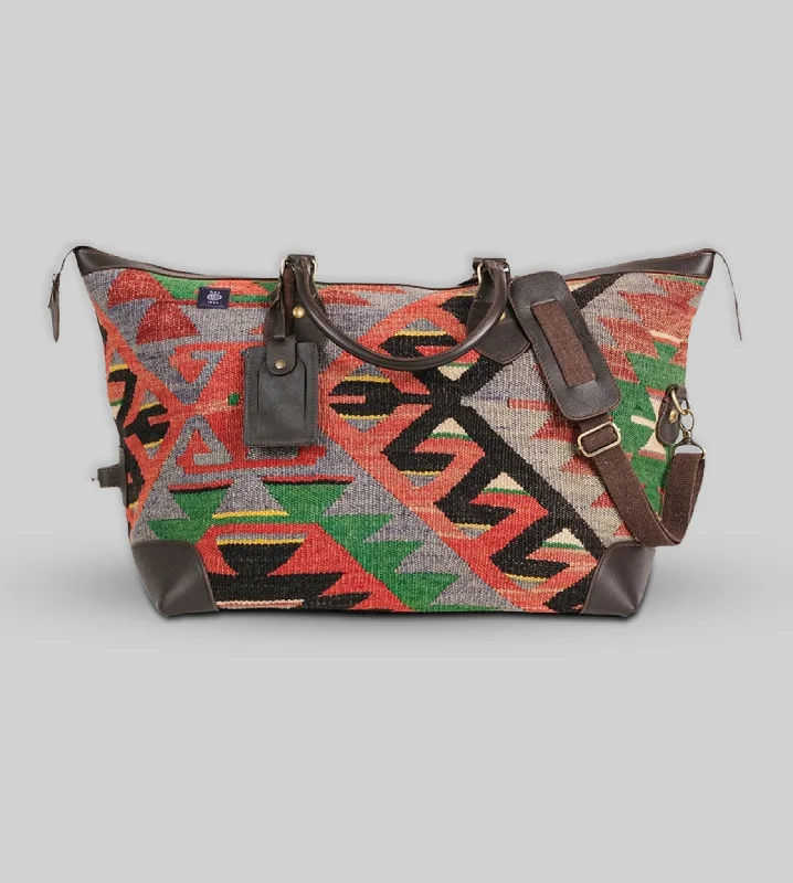 Trendy And Discounted Designer Handbags Kilim Weekender Bag