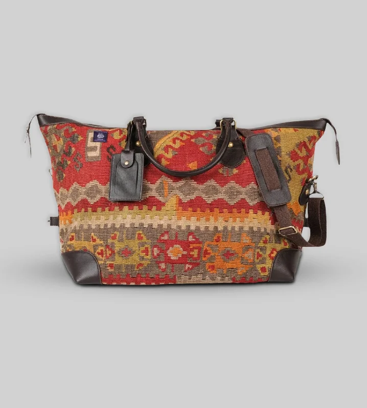 Evening Events Kilim Weekender Bag