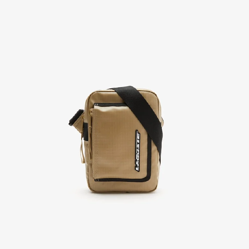 Affordable Bags For Budget Shoppers Men’s Zipped Contrast Detail Satchel Lion Noir