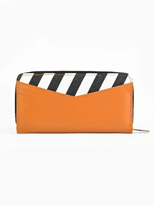 Seasonal Sale Bags Stripe Print wallet