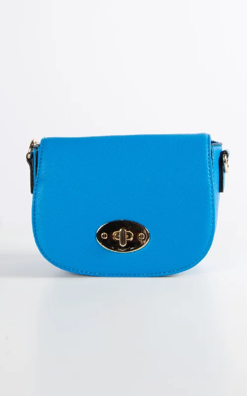 Discounted Designer Bags For Clearance Events Mini Satchel | Cobalt