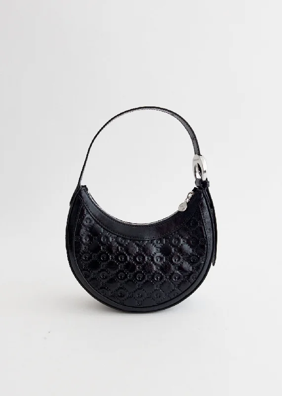Cyber Monday Discounts On Bags Moonogram Embossed Leather Eclips Mini Bag