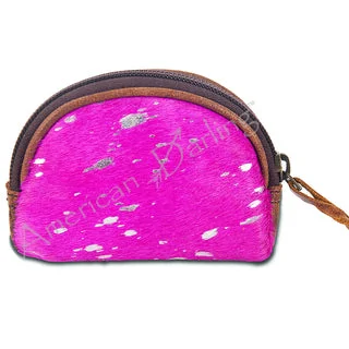 Lightweight Bags For Senior Travelers Pink Acid Wash Coin Purse