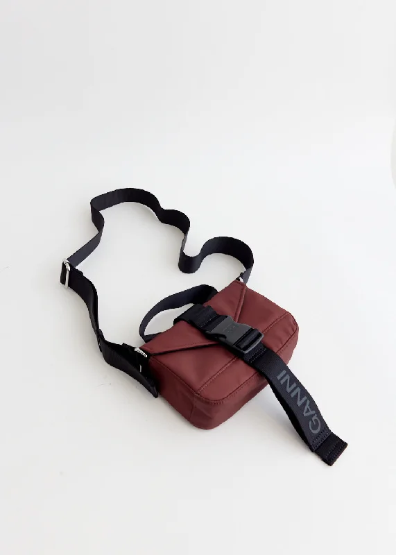 Bags For Minimalist And Functional Design Recycled Tech Mini Satchel