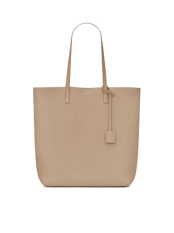 Affordable Bags SAINT LAURENT N / S SHOPPING BAG IN LEATHER
