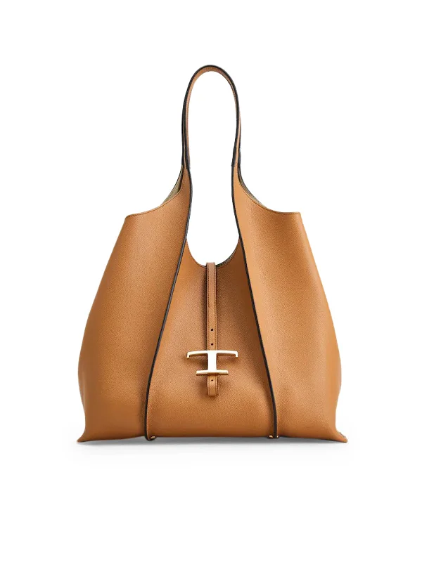 Halloween-Themed TIMELESS SHOPPING BAG IN LEATHER MEDIUM