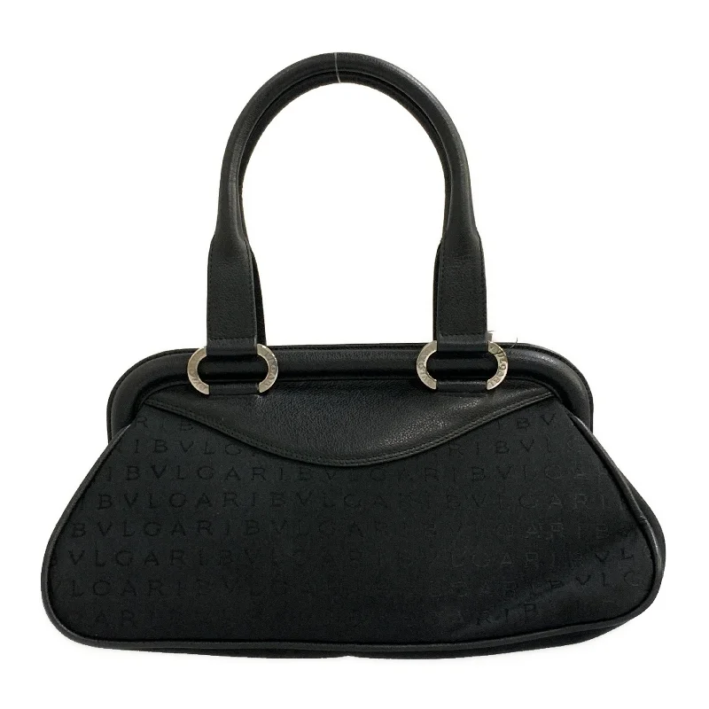 Wholesale Bags For Resellers BVLGARI/Hand Bag/BLK/Canvas/All Over Print