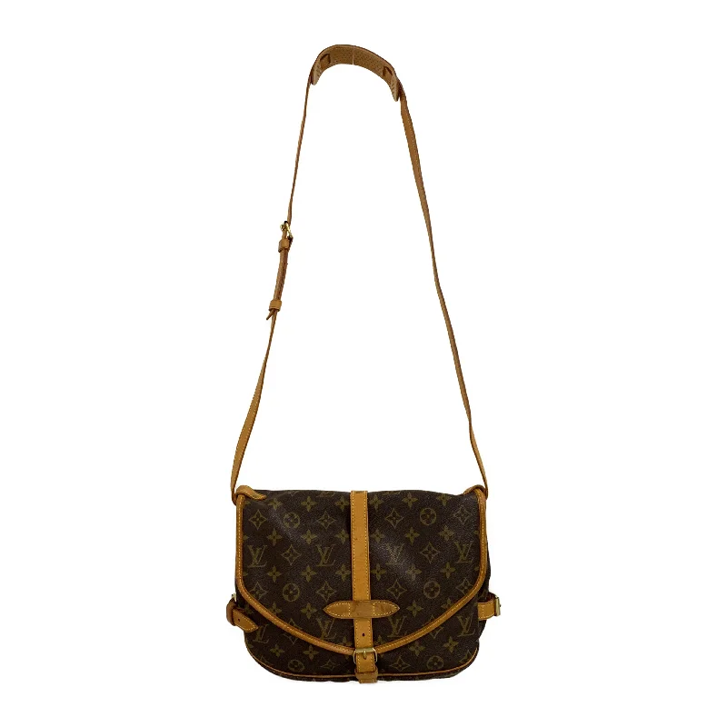 Affordable Bags For Budget Shoppers LOUIS VUITTON/Cross Body Bag/Brown/All Over Print/SAUMUR 30_MONOGRAM CANVAS/M42256