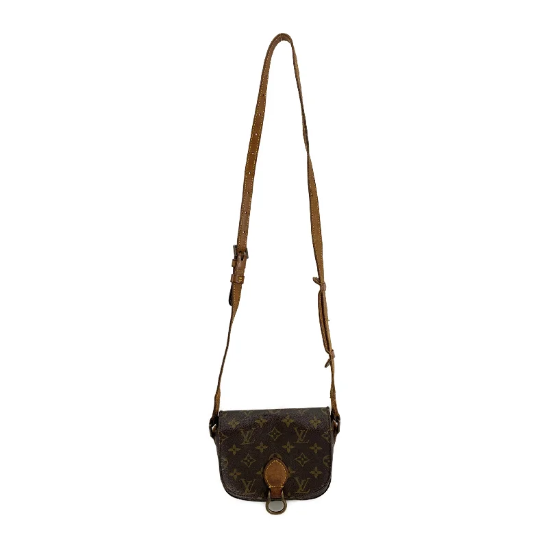 Festive Holiday Gift Bags LOUIS VUITTON/Cross Body Bag/Brown/Monogram/SAINT CLOUD_MONOGRAM CANVAS/M51243