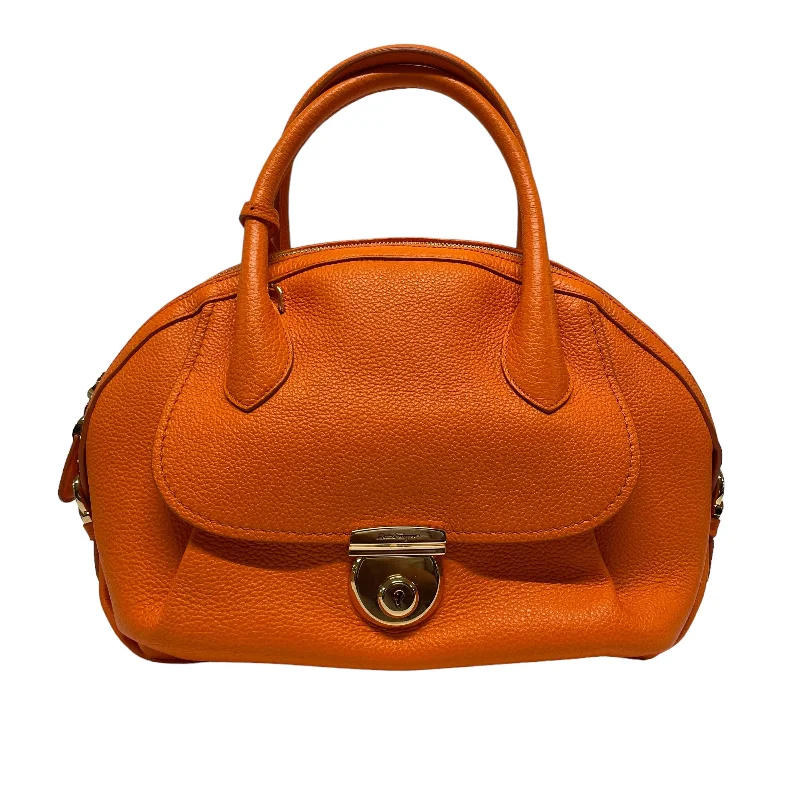 Discounted Designer Bags For Clearance Sale Salvatore Ferragamo/Hand Bag/Leather/ORN/FUAMMA SATCHEL Discounted Designer Bags For Clearance Sale Salvatore Ferragamo/Hand Bag/Leather/ORN/FUAMMA SATCHEL
