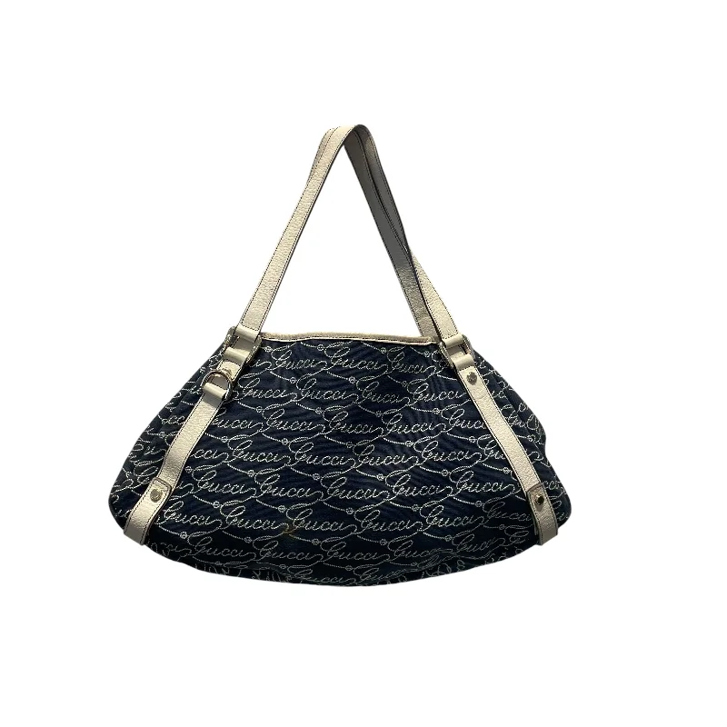 Bags For Urban And Trendy Looks GUCCI/Hand Bag/All Over Print/NVY/CANVAS LASSO PRINT