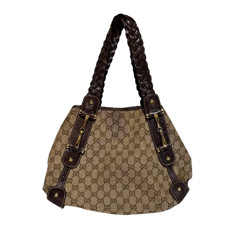Seasonal Sale Bags GUCCI/Bag/Monogram/BRW/Pelham Canvas