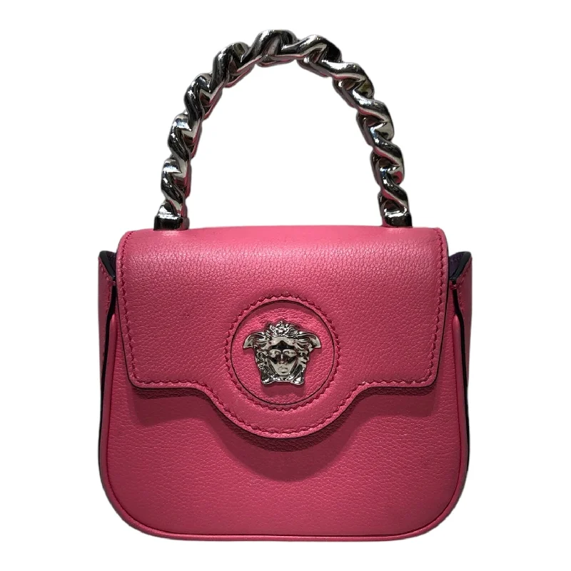 Eco-Friendly Bags With Promotions VERSACE/Cross Body Bag/Leather/PNK/CHAIN MINI BAG