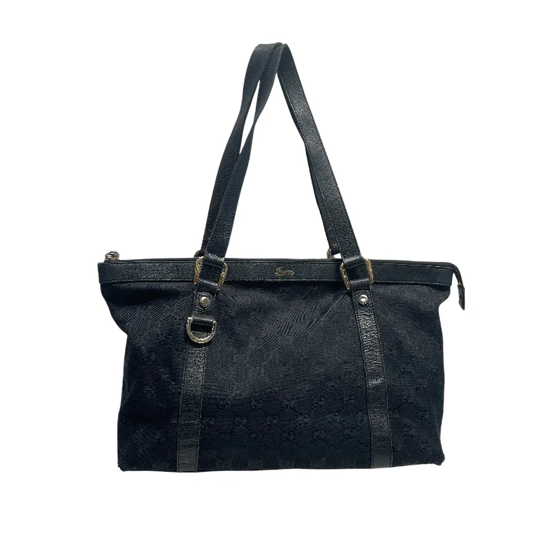Trendy Festival Bags With Limited-Time Offers GUCCI/Hand Bag/Monogram/BLK/Canvas Abbey