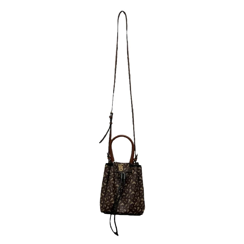 Lightweight And Affordable Bags BURBERRY LONDON/Cross Body Bag/OS/All Over Print/Leather/BRW/tb bucket bag
