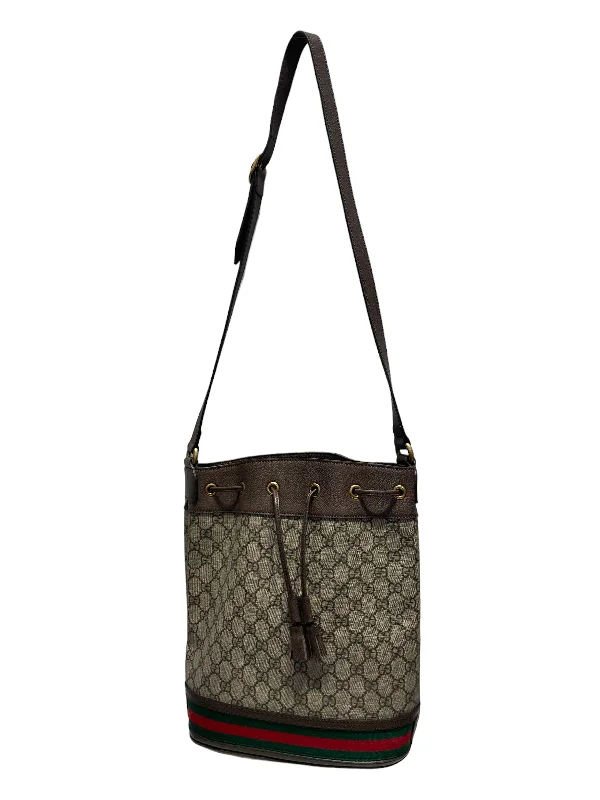 Trendy Bags For Teenage Girls GUCCI/Cross Body Bag/Monogram/Leather/BRW/ophidia bucket bag