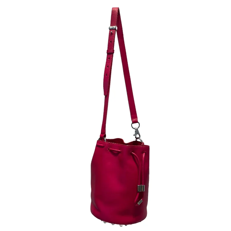 Trendy Bags For Sales Alexander Wang/Cross Body Bag/Leather/PNK/BUCKET BAG