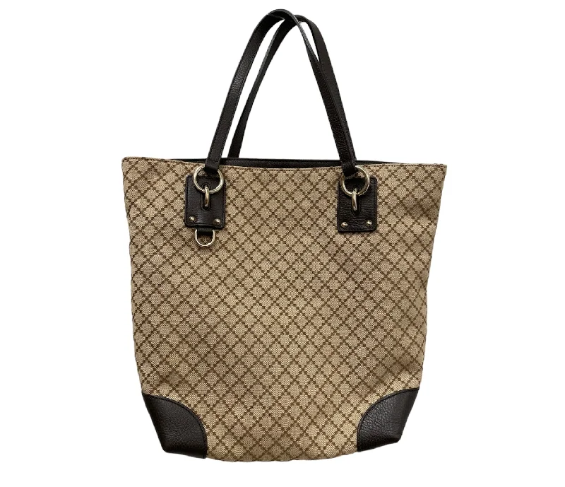Affordable Bags GUCCI/Hand Bag/Cotton/BRW/Diamonte Canvas