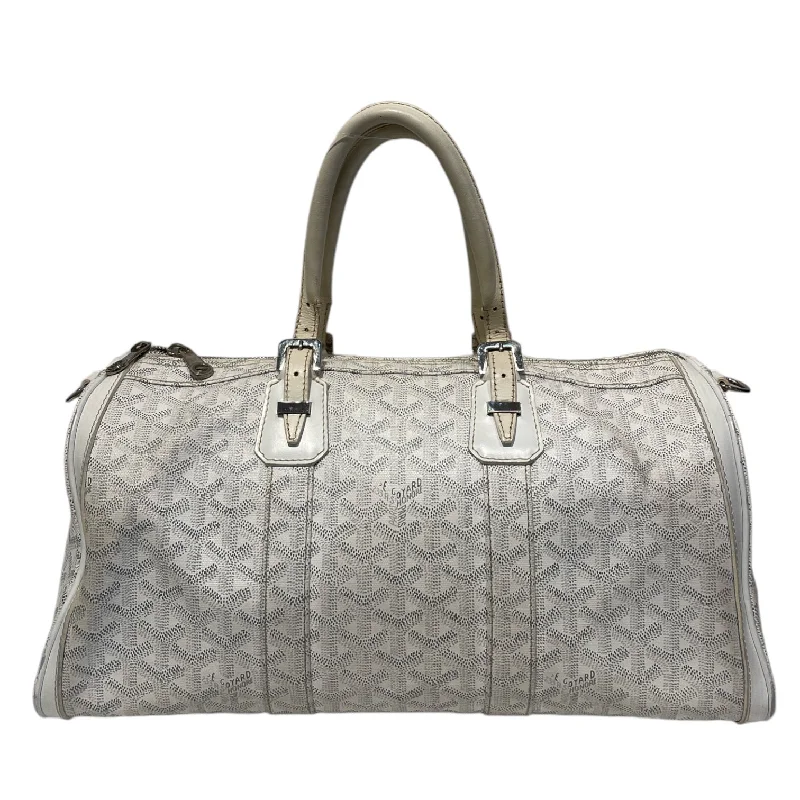 Party Bags For New Year's Eve And Special Occasions GOYARD/Boston Bag/Monogram/Leather/WHT/Croisiere 35 Duffle