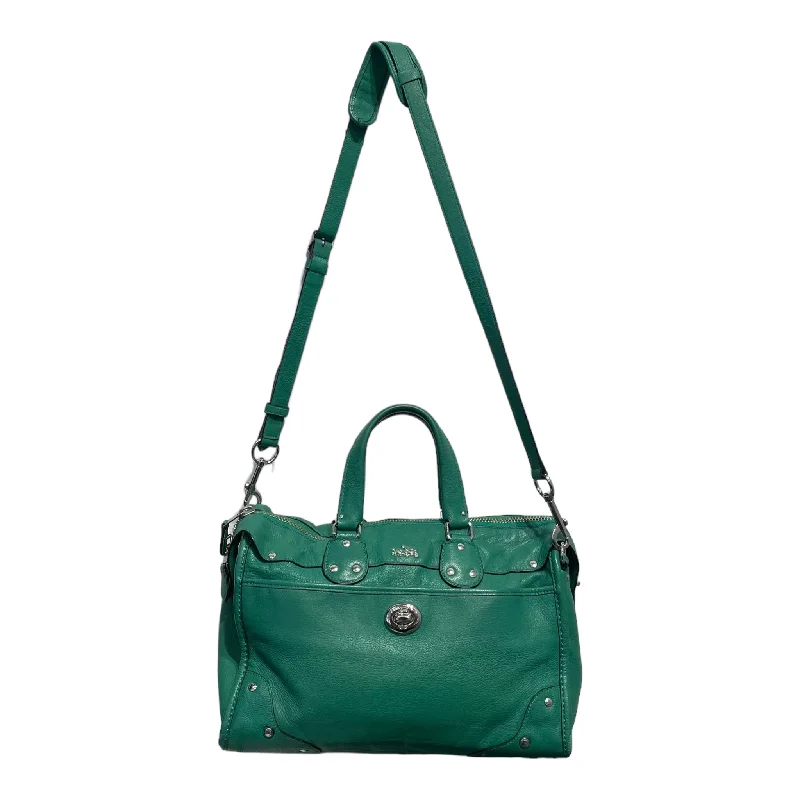 Limited-Time Offer On Trendy Bags COACH/Hand Bag/OS/Leather/GRN/Rhyder Satchel