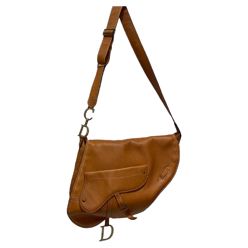 Bags For Personalized Gifts Christian Dior/Cross Body Bag/Leather/CML/2002 baudrier saddle bag
