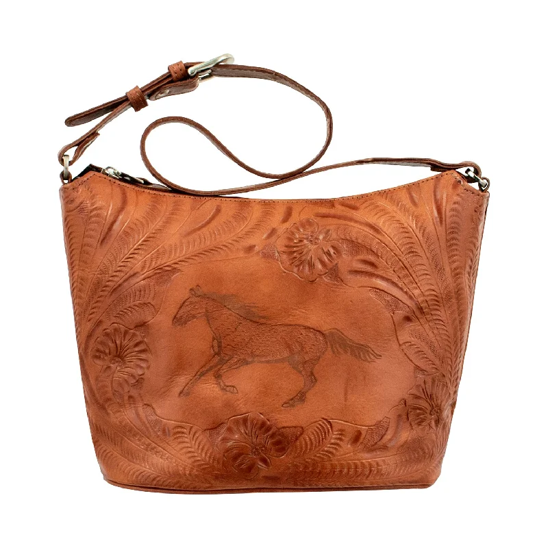 Trendy Bags For Women And Men In 2025 American West Womens Hitchin Post Zip Top Antique Brown Leather Bucket Bag