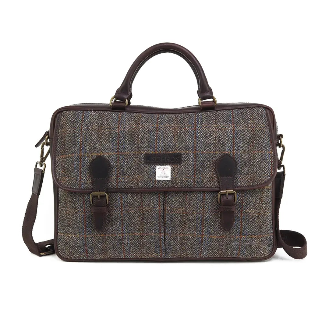 Bags For College Students On A Budget British Bag Co. Harris Tweed Briefcase