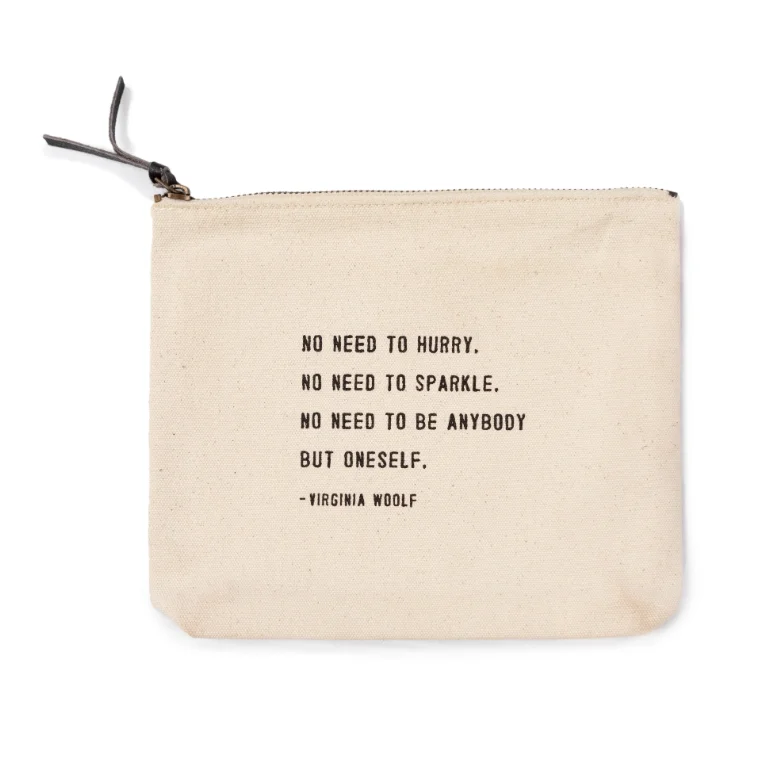 Eco-Friendly Bags With Promotions Canvas Zip Bags