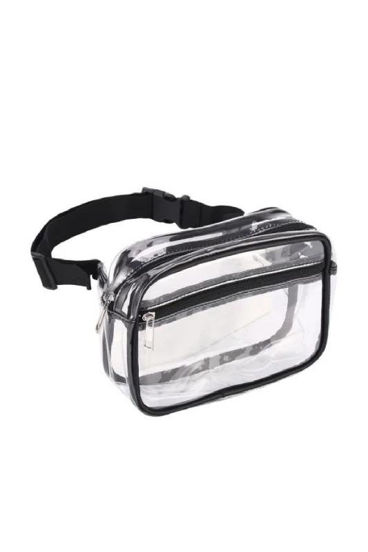 Bags With Discounts CLEAR FANNY PACK | SQUARE