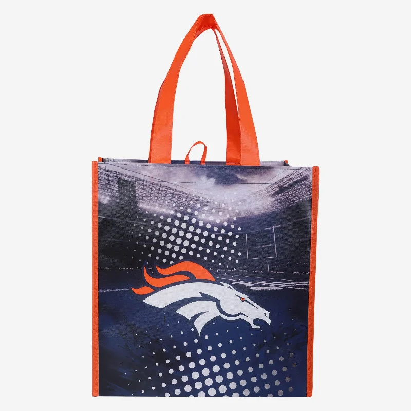Seasonal Sale Bags Denver Broncos 4 Pack Reusable Shopping Bag