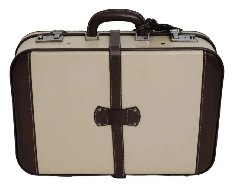 Edgy Bags For Bold And Daring Fashionistas Dolce & Gabbana   Leather Mens Travel Suitcase Luggage Men's Bag (Pre-Owned)